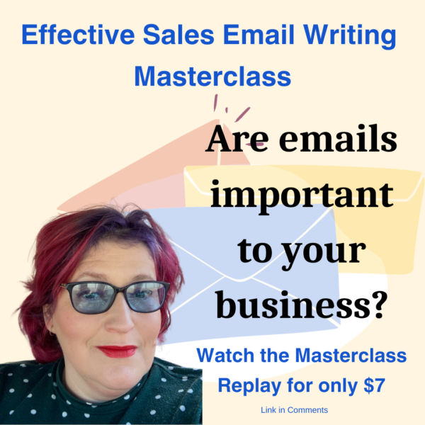 Effective Email Writing Masterclass Replay